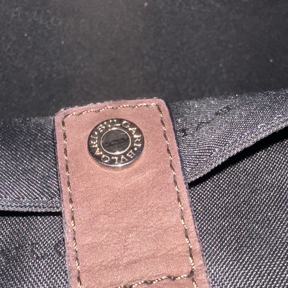 BVLGARI Women’s Brown Suede Leather Top-Handle Bag - Picture 5 of 10